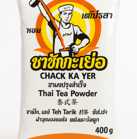Thai Tea Powder CHACK KA YER — это традиционный тайский чайный порошок 400 гр