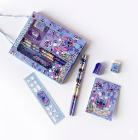 Набор канцелярии Disney Stitch — 6 предметов в подарочной коробке