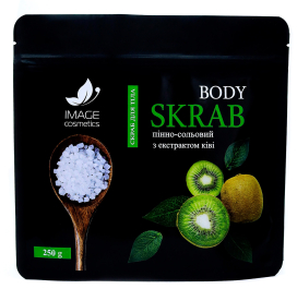 Image Пенно-солевой скраб для тела с экстрактом киви