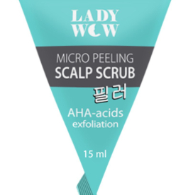 ™ «LADY WOW» СКРАБ-МИКРОПИЛИНГ для кожи головы с АНА-кислотами 1 Х 15 мл