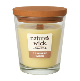 Ароматическая свеча с ароматом кашемира Woodwick Nature's Wick Cashmere Wool 284 г