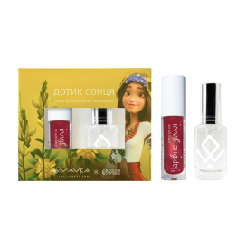 Подарочный набор Colour Intense Mavka «Прикосновение солнца» (блеск для губ + туалетная вода)