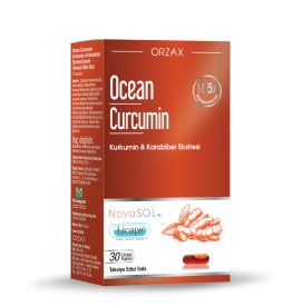 Ocean Curcumin Licaps Orzax 30 капсул — куркумин и экстракт черного перца