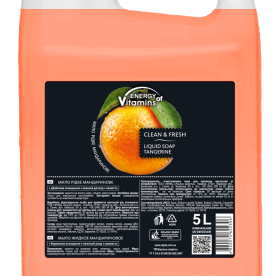 Серия «Energy of vitamins» мыло жидкое МАНДАРИНОВОЕ, 5 л