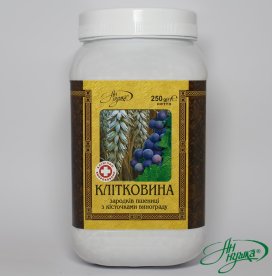 Fibers of wheat germ with grape stones, 250г