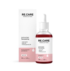 Кислотний пілінг для обличчя Exfoliating Face Peeling RECARE 30 мл
