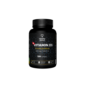Healthy Nation Вітамін Д3 Холекальциферол 1000UI 2000 UI 5000UI
