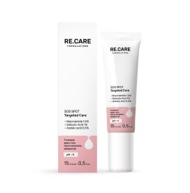 Крем-гель проти висипань RE.CARE® призначений для швидкого усунення локальних недоліків проблемної шкіри. 15 ml