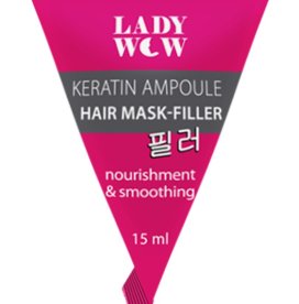 ™ ‘LADY WOW’ KERATIN FILLER MASK ‘KERATIN Ampoule’ 5 X 15 ml