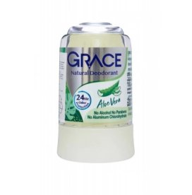 Натуральный минеральный дезодорант Grace Crystal с мангостином и алоэ вера 70 г