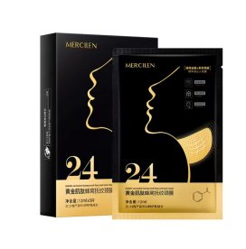 Neck Mask with Carnosine and Hyaluronic Acid for Firmness and Hydration, 5 pcs