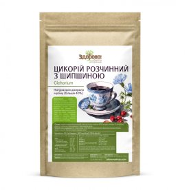 Цикорий растворимый с шиповником натуральный Здорово 500 г