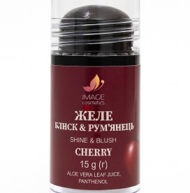 TM Image Cosmetics Желе блеск & румянец Cherry